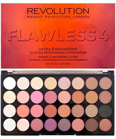 Buy Makeup Revolution London Ultra 32 Eyeshadow Palette Flawless 4 Versatile Shades for All Occasions | International Shipping Available - Buy Online on GoSupps.com