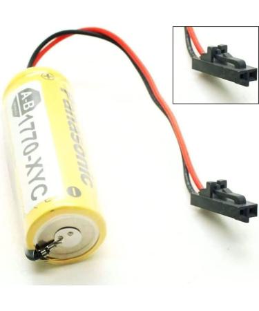 Pack of 4 - 1770-XYC 3V 1800mAh Non-Rechargeable Battery Replacement for 1770-XYC/A 1770-XYB 1756-BA1 - International Shipping Available - Buy Online on GoSupps.com