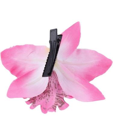 12PCS Double Chiffon Orchid Flower Hair Clips Hawaii Flower Slide Alligator Clip Wedding Party Bridal Hairclips Hair Pins Barrette Hairpieces Beach Wear Accessories(Color Random) - Buy Online on GoSupps.com