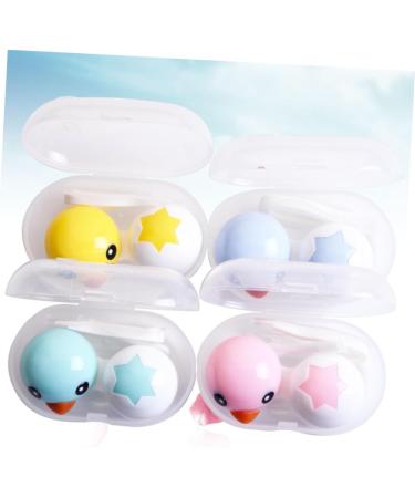 Buy SOLUSTRE 12 PCS Contact Lens Cases - Durable Duck Design Lens Holders for Travel & Storage | International Shipping Available - Buy Online on GoSupps.com