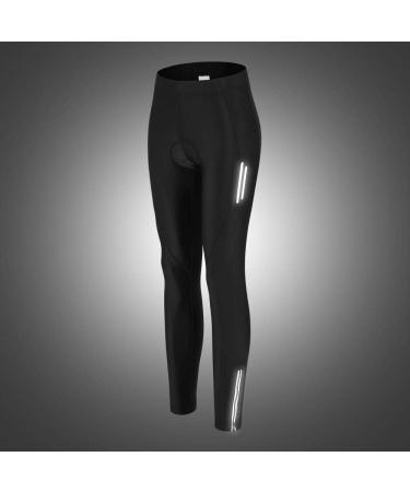 WOSAWE Women's Long Cycling Pants - Breathable Elastic MTB Leggings with 3D Seat Pad | Best Cycling Tights for Comfort & Performance - Buy Online on GoSupps.com