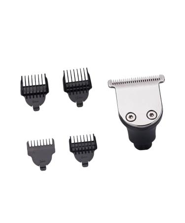 INOOMP T te de Tondeuse Barbe M tal Accessoire pour Rasoir lectrique Trois T tes avec Peignes Limitateurs pour Coupe Cheveux Homme DIY Nettoyage Eau Facile