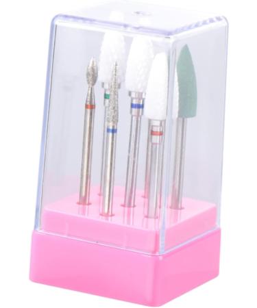 Healeved 3 Sets Manicure Drill Bits Power Tools Nail Grinding Head Nail Polishing Tool Orange Hair Bow Irish Accessories for Women Lavender Paddle Brush Nail File Bits Nail Drill Alloy - Buy Online on GoSupps.com