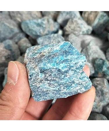 1pc 80g-100g Natural Blue Apatite Crystal Quartz Stone Loose Gemstones Phosphorite Stone Stone Collection - Buy Online on GoSupps.com