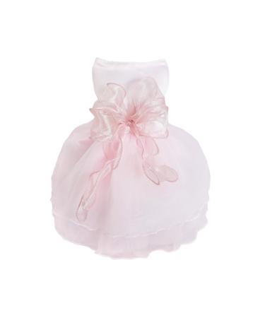 Dog dress wedding dress for dog luxury puppy skirt dog clothing princess dresser summer puppy dresses dog hole time evening dresses fly dresses Bowknot dress for little dog girl (xs pink) xs pink - Buy Online on GoSupps.com