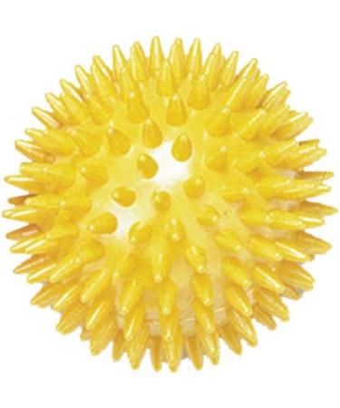 CanDo Hedgehog Massage Ball - 15 cm Knobbly Ball Yellow 12 Pack - Ideal for Therapeutic Relief & Fitness - Buy Online on GoSupps.com