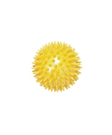 CanDo massage ball hedgehog ball knobbly ball diameter 15 cm yellow 1 piece 1 piece 15 cm