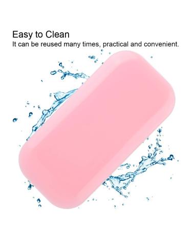Buy Pink Silicone Eyelash Pallet & Extension Tray Tools - Reusable Eyelash Support & Glue Pillow for Perfect Extensions | International Shipping Available - Buy Online on GoSupps.com