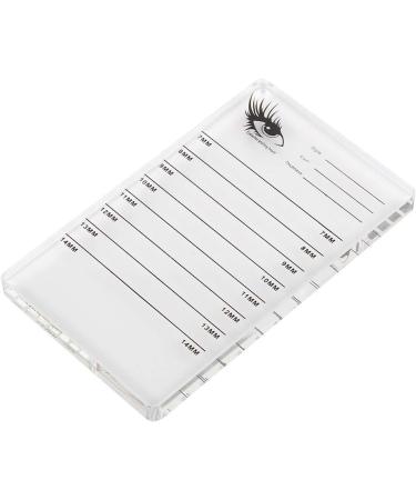 Raguso makeup board 10 6 1 false eyelashes grafting storage board fake eyelashes measuring eyelashes extension tool - Buy Online on GoSupps.com