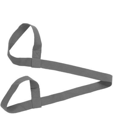 Weiyiroty Portable Yoga Mat Strap - Adjustable Soft Sling for Fitness | Stretch Belt for All Mats (Gray) - Buy Online on GoSupps.com