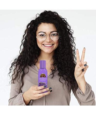 OKAY Lavender Oil for Hair and Skin | Paraben Free | 2oz (59ml) - Premium Quality Essential Oil - Buy Online on GoSupps.com