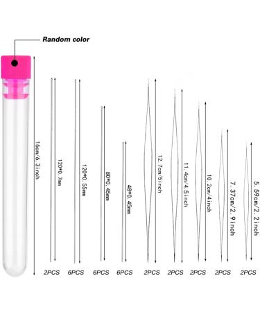 30-Piece Beading Needles Set - 5 Size Big Eye & Long Straight Needles with Bottle for Easy Threading | Bracelet & Necklace Making Supplies - Buy Online on GoSupps.com