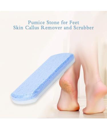 Maxure 2-in-1 Pumice Stone Set: Double-Sided Callus Remover & Foot Scrubber - Perfect for Feet Hands & Body - 4 Pack - Buy Online on GoSupps.com