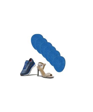 Velvet Metatarsal Pads Six Pack Adhesive Forefoot Pads Forefoot Cushion Pads Ball of Foot Cushion Foot Pads Metatarsalgia Mortons Neuroma Medium Blue