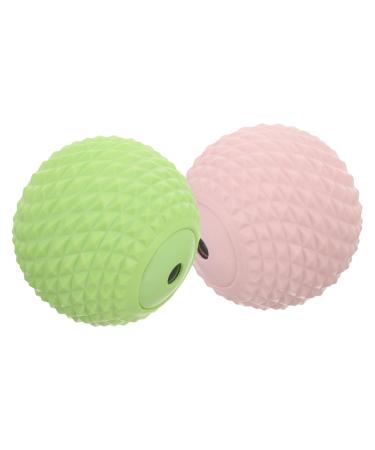 Magiclulu 2st massage ball muscle rollerball muscle massage balls Health wellness neck massage device foot massager back massage devices massage globe hand peanut ball fascia ball magnet TPE