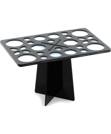 MIZAZBOX 28 Holes Makeup Brush Drying Rack - Collapsible Holder for Artists | International Shipping Available - Buy Online on GoSupps.com