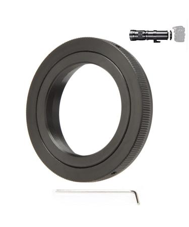 JINTU T Mount Adapter Compatible with Canon T3, T3i, T5, T5i, T6i, T6s, T7, T7I, T8I, SL3 4000D 2000D 1200D 1300D 90D 80D 200D 250D 60D 70D 77D 5D IV 850D 650D 750D 7D T2 for Canon DSLR