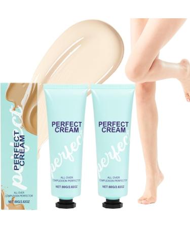 LOPHE Body Coverage Perfector 2 pieces Body Makeup Concealer Even Skin Tone Moisturizing Full Coverage Concealer Waterproof and Sweatproof Light Foundation 80 g 2 x 80 g Body Makeup Concealer - Buy Online on GoSupps.com