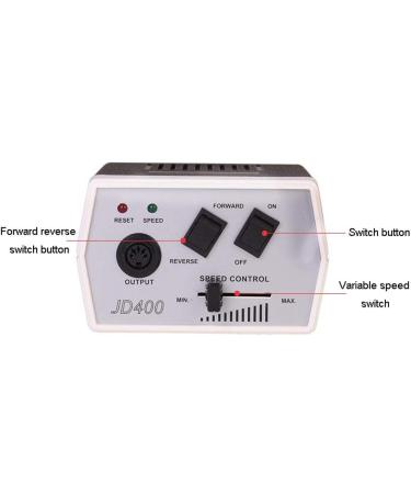 Manicure Pedicure Kit Low Noise Low Heat Low Vibration Home and Salon Use(30000RMP) Nail Buffer Manicure Pedicure Polishing Tools - Buy Online on GoSupps.com