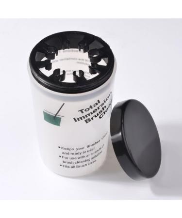Nail Art Brush Cleaner Cup Nail Art Brush Cleaner Cup Immersion Brush Cleaning Bottle with Multiple Size Slots - Buy Online on GoSupps.com