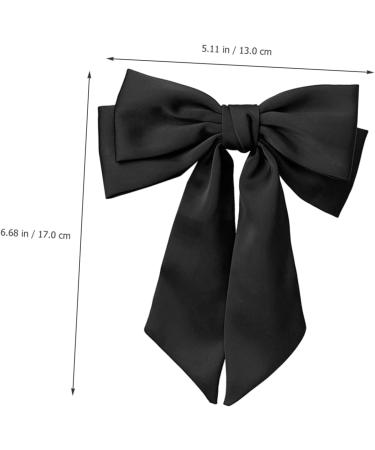 HAPINARY Bow Hairpin Hair Ribbons Hair Barrettes for Women Bows for Women Hair Clips Big Hair Bows Barrettes for Thick Hair Large Hair Bows Hair Bow Clips Ponytail Clip Hair Ribbon Bow - Buy Online on GoSupps.com