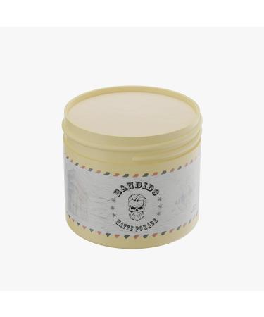 Bandido Hair Styling Pomade Wax | Oil Based Natural Matt Look | Medium Hold | Matte Pomade Wax 125 ml Matte Pomade 125 ml (Pack of 1) - Buy Online on GoSupps.com