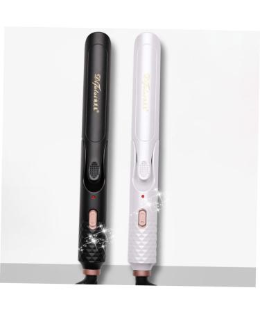 BELLIFFY 1pc Curling Iron Hair Straightener Brush Curling Wand Hair Straightening Comb Hair Curler Black 29.00X3.00X3.00CM Black - Buy Online on GoSupps.com