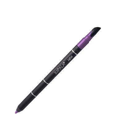 Impala - Waterproof Eyeliner with Silicone | Defined Line or Blurred Effect | Easy to Apply Creamy Texture | Intense Long Lasting and Waterproof Colour | 22 Metallic Purple 22 Purple Metallic
