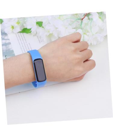 Buy Yardwe Kids' Smart Digital Watch - Safe Arm Bands & Fitness Tracker - Blue Intelligent Bracelet for Children - Buy Online on GoSupps.com