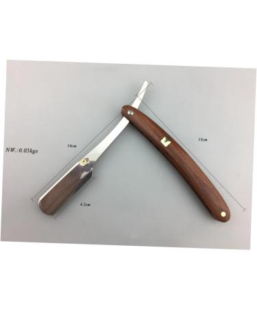 Minkissy Metal Hand Razor for Men - Double Edge Manual Shaving with Bamboo Holder | Safe & Durable Rasuradoras para Hombres - Buy Online on GoSupps.com