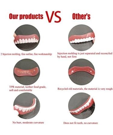 Yangyangda Adjustable Snap-On Tooth Replacement | Temporary Tooth Veneers for Confident Smiles - Upper Teeth Restoration - Buy Online on GoSupps.com