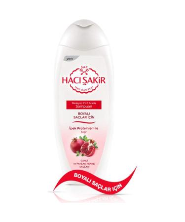 Haci Sakir Shampoo Pomegranate 2in1 Shampoo & Conditioner 500 ml