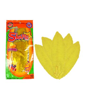 Slaps Mango Flavour Flat lollipops 100g - Pack of 2