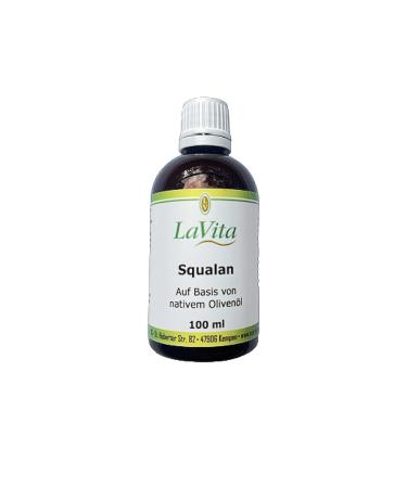 LaVita Squalan Care oil 100 ml Vegan Virgin olive oil Moisture oil without fragrances 100 vegetable Deepacting moisturizer for dry skin