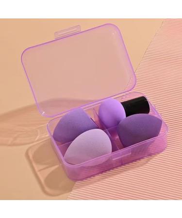 Cosmetic tools foundation brush with cosmetic eggs water droplets gourd and mushroom heads cosmetic eggs set oblique powder puff. (Color : 10)