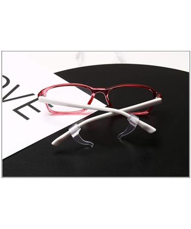 Buy Anti-Slip Glasses Brake Set - 5 Pairs Silicone Hook Earring Covers for Secure Glasses Grip | Transparent Holders for Sunglasses & Eyewear - Buy Online on GoSupps.com