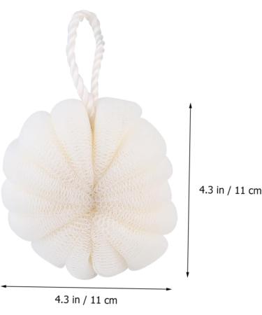 FRCOLOR 6 Pcs Large Bath Ball Shower Scrubber - Mesh Bubble Ball & Body Scrubber for Spa Experience - Ideal for Relaxing Bathing & Exfoliation - Buy Online on GoSupps.com