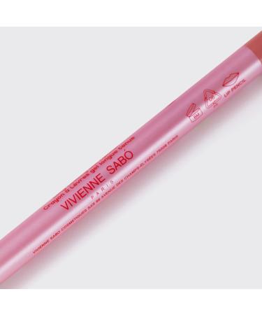  Vivienne Sab VIVIENNE SAB Permanent Lip Balm The Large Volume 06 Lip pencil for easy and comfortable application long-lasting soft and creamy effect cruelty-free (natural) - Buy Online on GoSupps.com