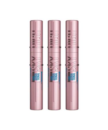3 x Maybelline Lash Sensational Sky High Waterproof Mascara 7.2ml - Black