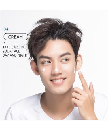 VENZEN Men Control Oil Facial Cleanser - Moisturizing Anti-Acne & Anti-Aging Toner for Dry Skin | 50g/1.76oz - International Shipping - Buy Online on GoSupps.com