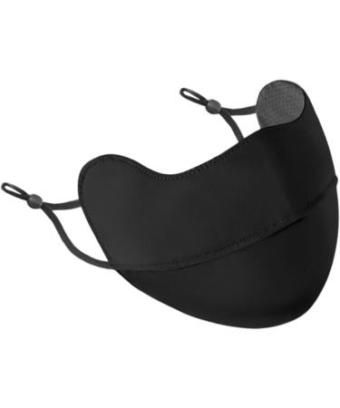 itrimaka UV Protection Masque Breathable UV Protection Ice Silk Sun Masque - Reusable Sun Shield Face for Women Sunscreen Masque for Fishing Hiking Cycling black - Buy Online on GoSupps.com
