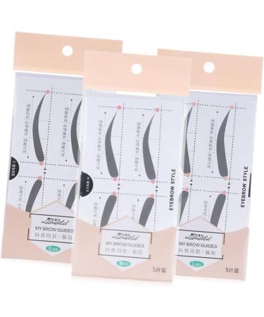 NOLITOY 2 Cosmetology Kit Eyebrow Stencils Beauty Eyebrow Card Eyebrow Stickers Card A607 Portable - Buy Online on GoSupps.com