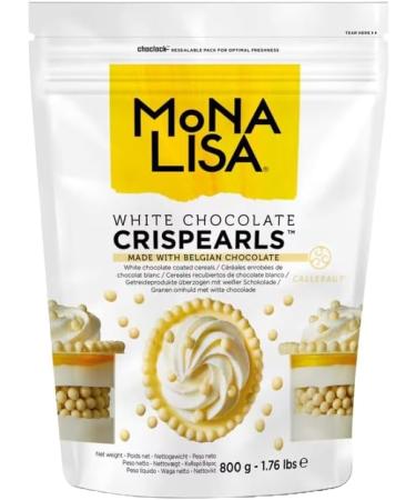 Callebaut CRISPEARLS Bundle - 2 x 800g (DARK and WHITE) - Buy Online on GoSupps.com