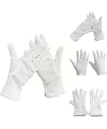 BUSOTH Cotton White Gloves Soft Cotton Gloves Dishwashing Gloves - Buy Online on GoSupps.com