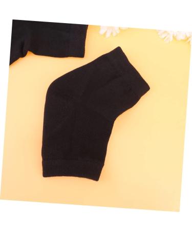 POPETPOP 2 Pairs Mens Stocking Heel Socks Heel Moisturizing Socks Gel Heel Sleeves moisturizing Socks Lined Socks Men Stocking Stuffers for Guys Gel Foot Socks Day and Night Torn Socks Man - Buy Online on GoSupps.com