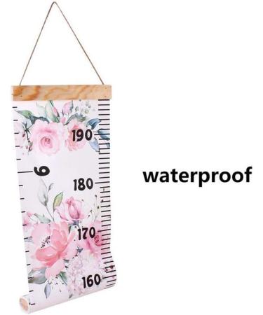 Baby Growth Chart Ruler Kids Growth Chart Wall Ruler for Measure Childrens Height Changes 200cm x 21cm - Buy Online on GoSupps.com