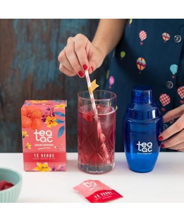 PHARMADUS LA TETERA AZUL Cold Green Tea Flavor Red Fruit Cold infusion powder Tea Tac Box of 20 envelopes - Buy Online on GoSupps.com