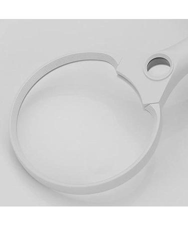 Professional 138mm Handheld Magnifier with Reading Light 2X 4X 25x with 3 LED Light Double Lens for Reading Newspaper Full of Stars - Buy Online on GoSupps.com