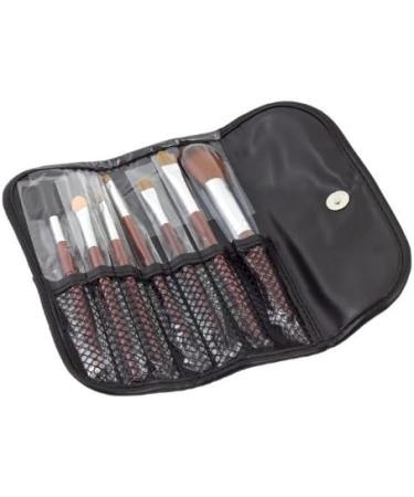 Premium Professional Brush Set - 7 Real Hair Brushes & Stylish Leather Case for Flawless Makeup - Buy Online on GoSupps.com