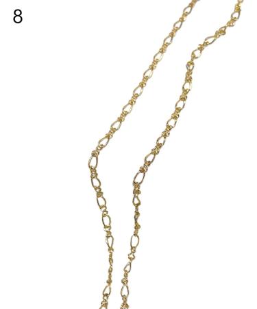 Manicure DIY Chain Waterproof All-Match Micro Nail Metal Chain Salon Supply for Girl 8 - Buy Online on GoSupps.com